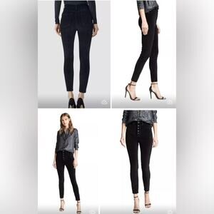 Velvet Buttonfly DL1961 Chrissy Ultra High Rise Skinny 31 Luxury Evening Pants